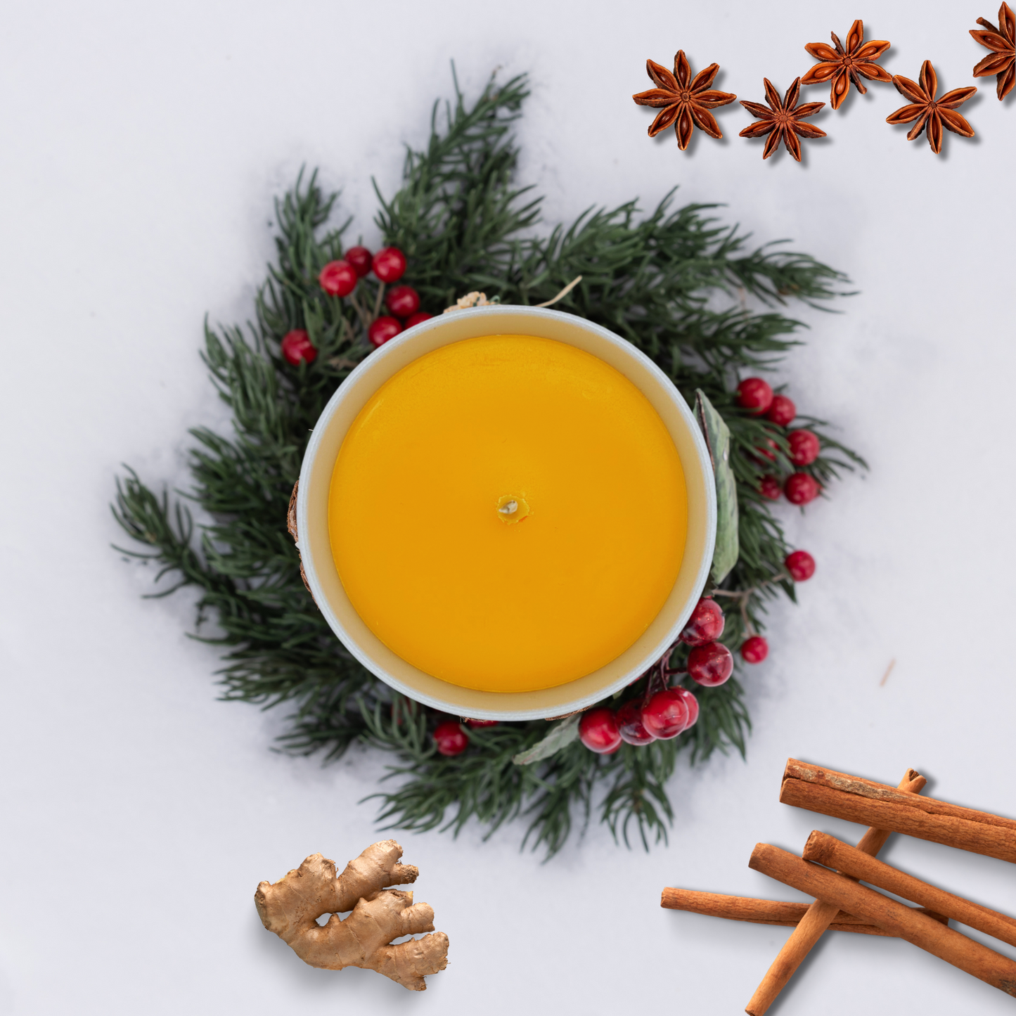 A Christmas Glow - Gingerbread Cookies - Candle