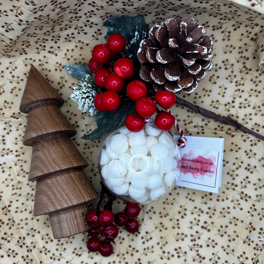 A Christmas Glow - Forest Berry Fusion - Wax Melts Bauble