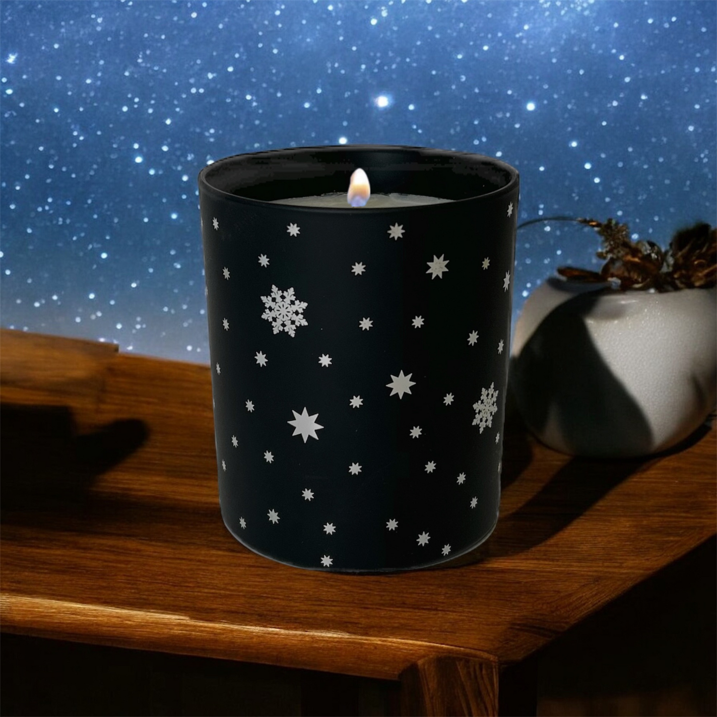 A Christmas Glow - Starry Night - Candle