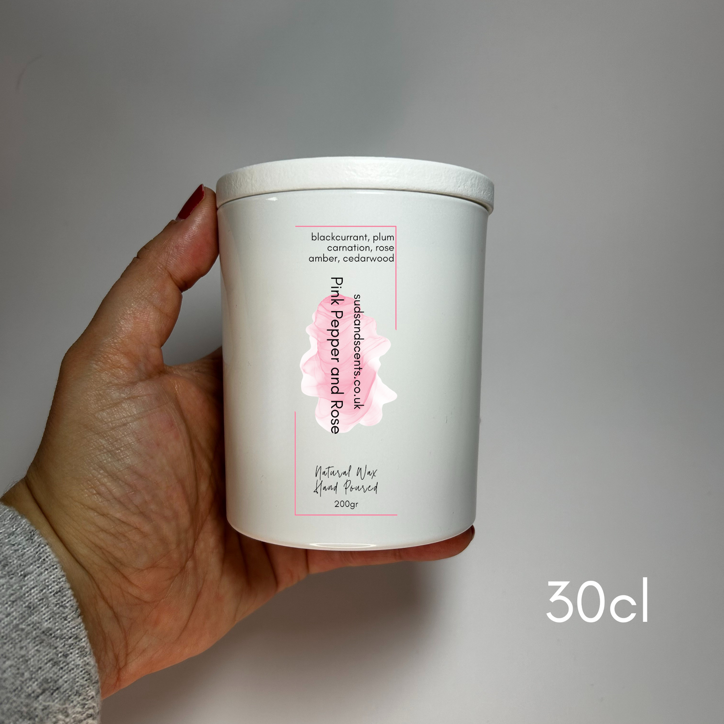 Pink Pepper and Rose - Candle