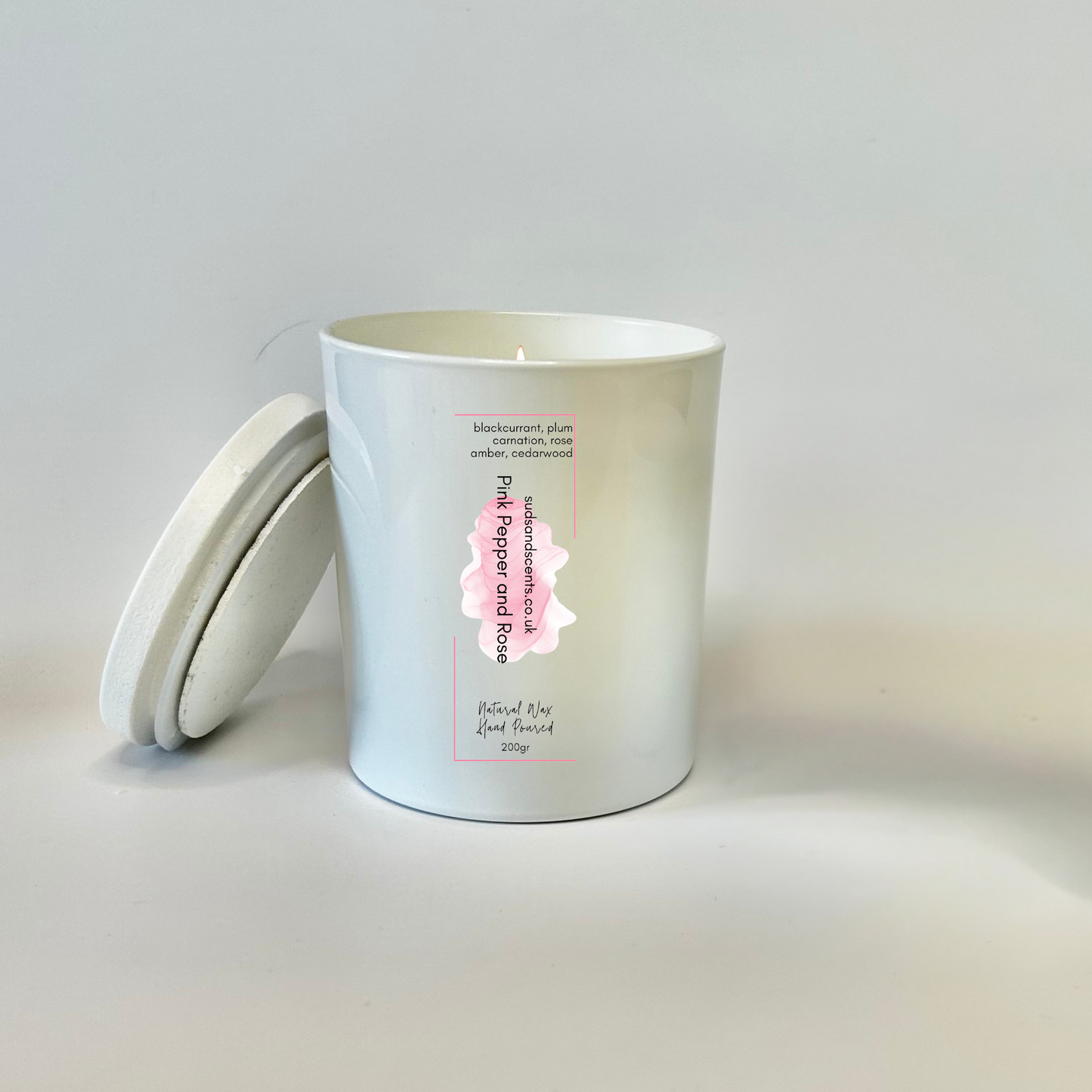 Pink Pepper and Rose - Candle