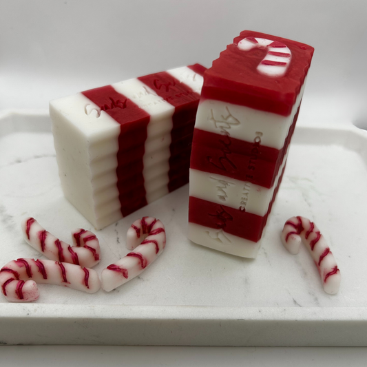 A Christmas Glow - Candy Cane - Bar Soap