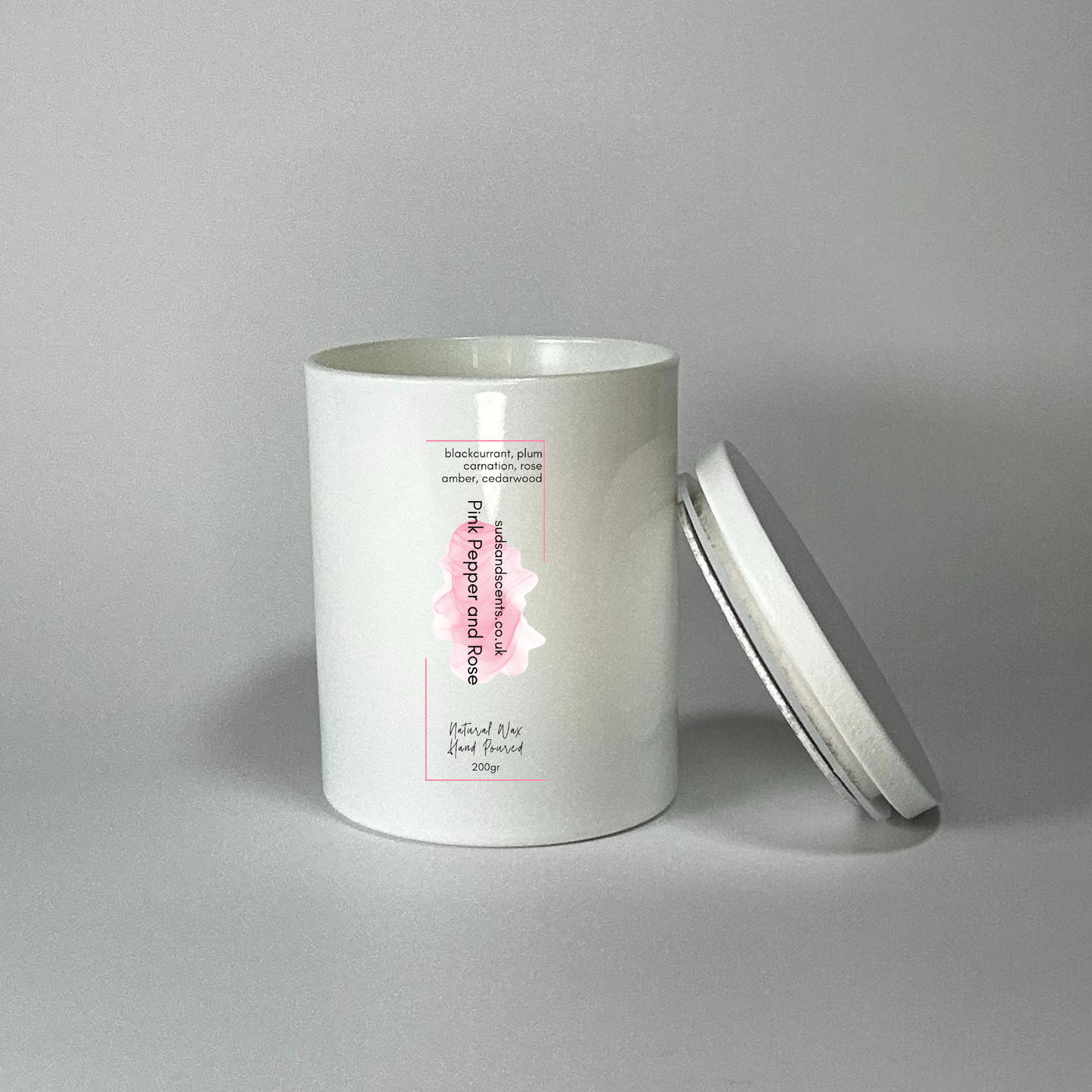 Pink Pepper and Rose - Candle