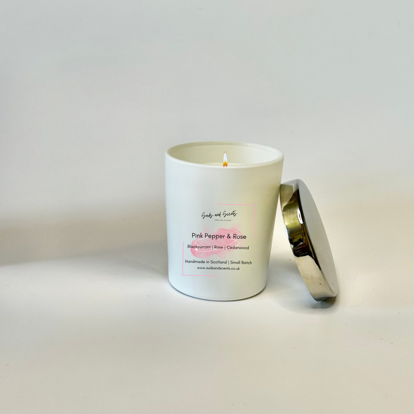 Pink Pepper and Rose - Candle