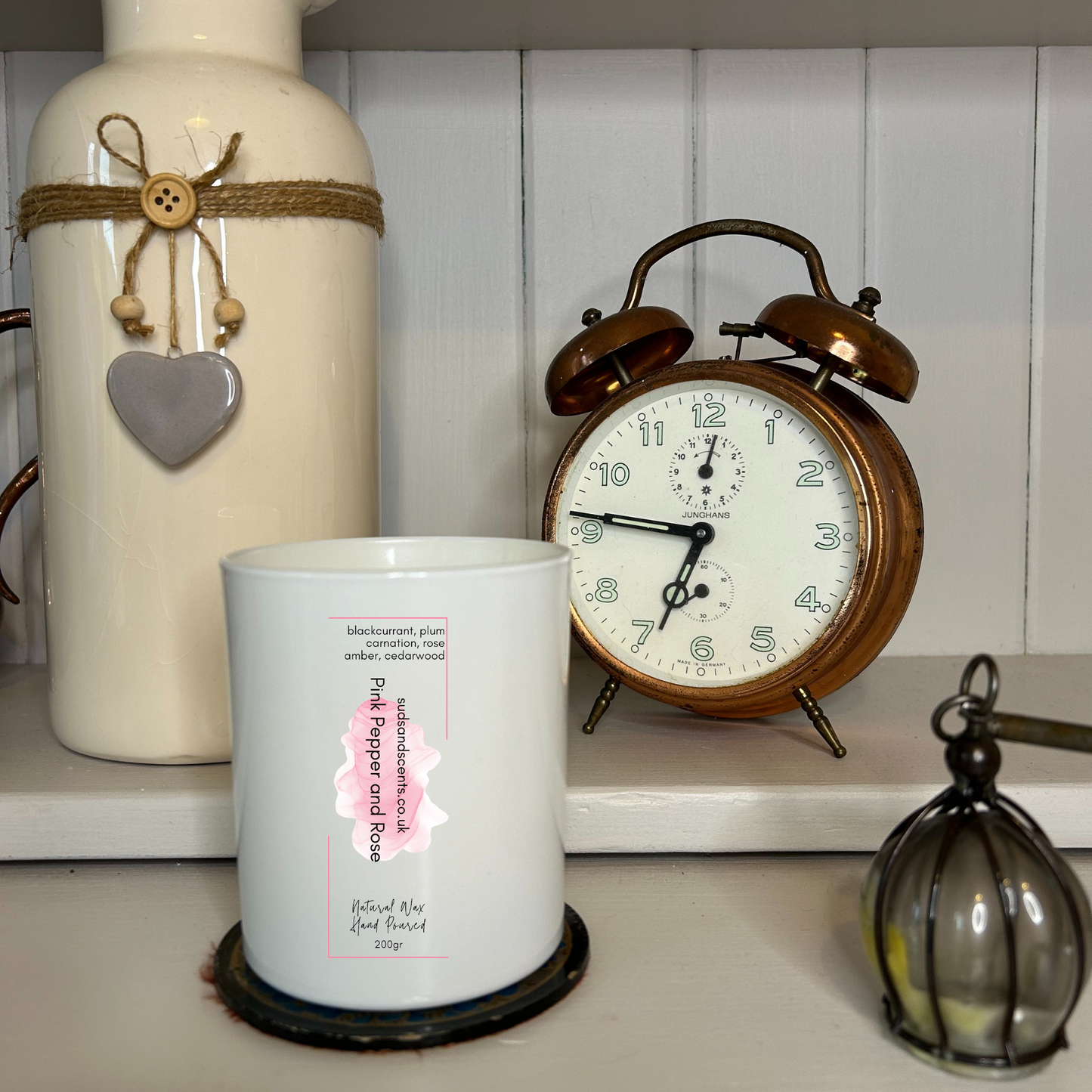 Pink Pepper and Rose - Candle