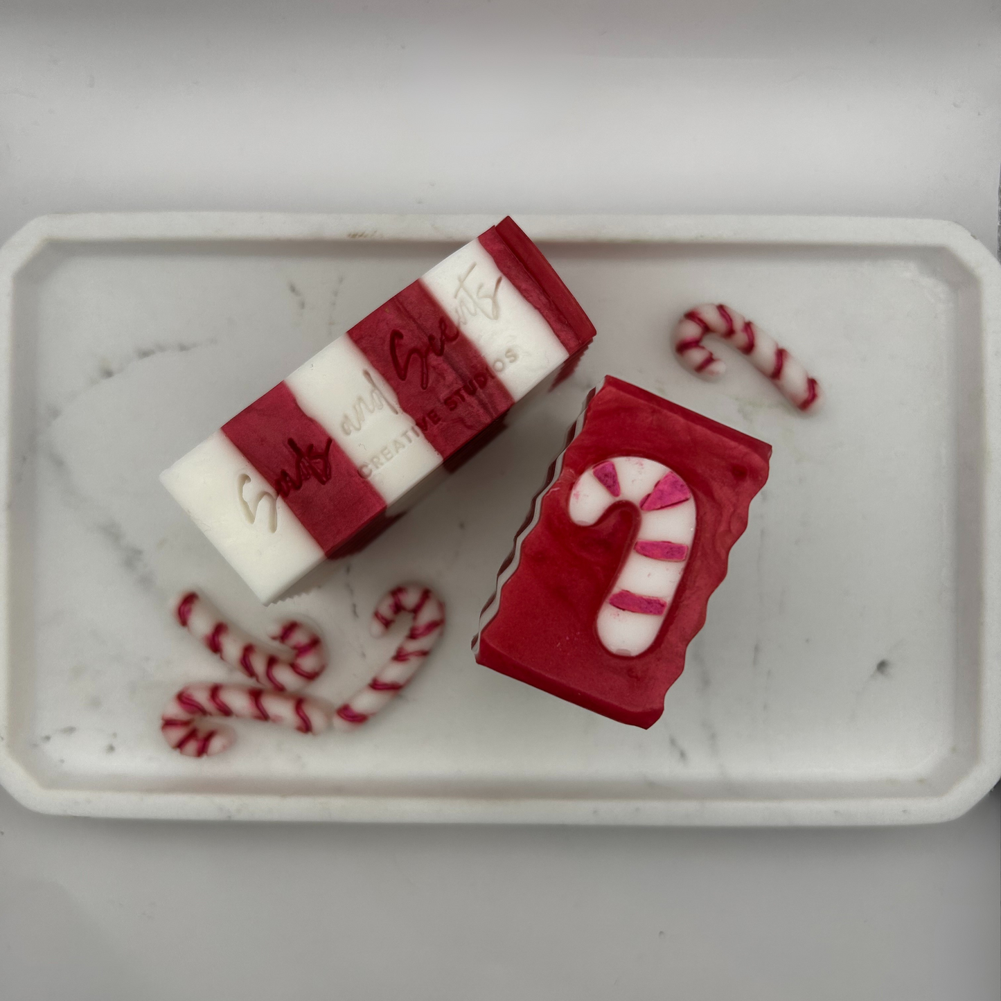 A Christmas Glow - Candy Cane - Bar Soap