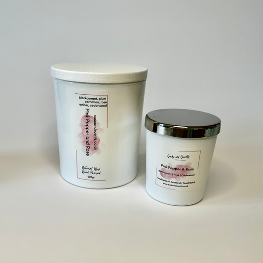 Pink Pepper and Rose - Candle