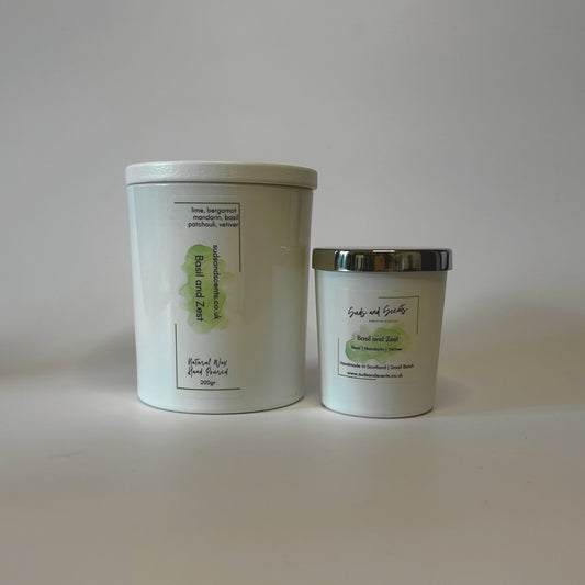 Basil and Zest - Candle