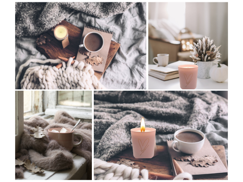 A St Valentine’s Date - Cozy Cabin Retreat - Candle